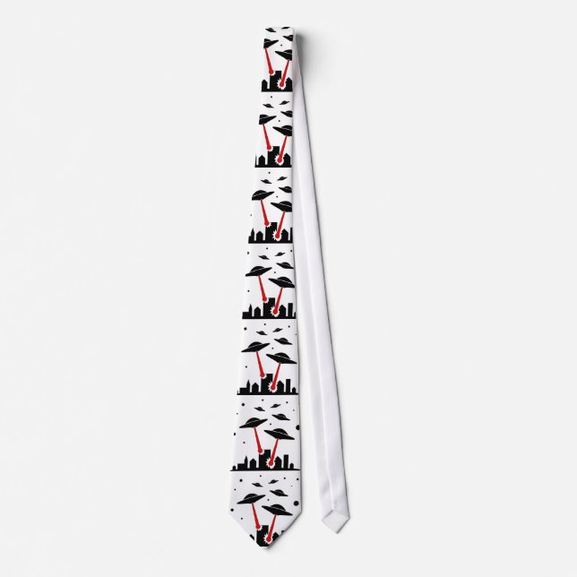 Alien Invasion Neck Tie (Front)