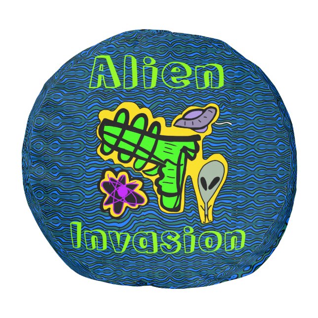 Alien invasion pillow seat boys (Top)