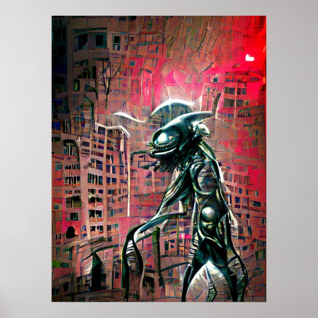 Alien Invasion Poster (Front)