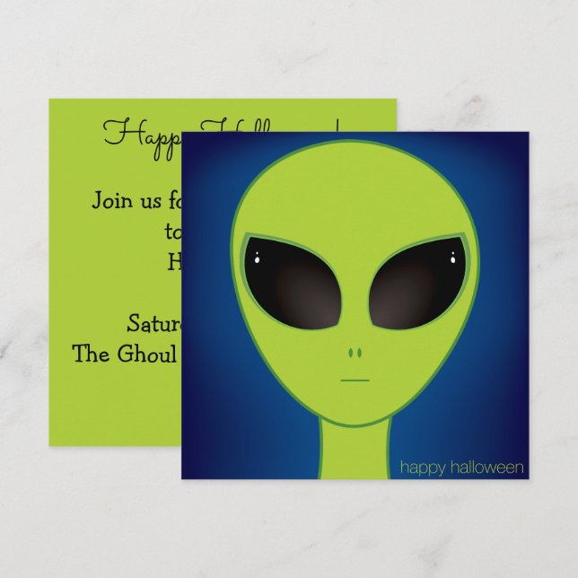 Alien Invitation (Front/Back)