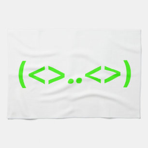 ALIEN Japanese Emoticon Kitchen Towel