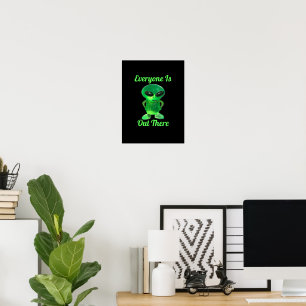 Alien Jewel Poster