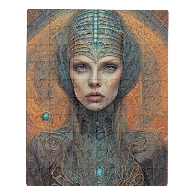 Alien Jigsaw Puzzle (Puzzle Vertical)