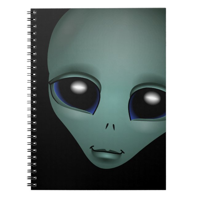 Alien Journal Cute ET Notebooks Journal Sketchpad (Front)