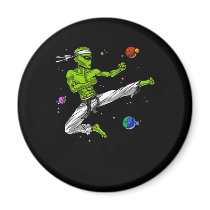 Alien Karate Martial Arts Magnet Alien Karate Martial Arts Magnet