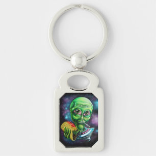 Alien keychain