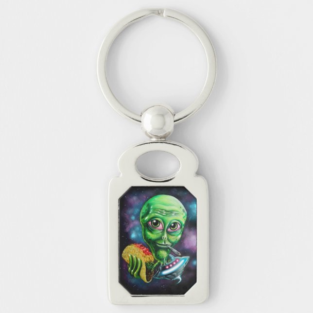 Alien  keychain (Front)