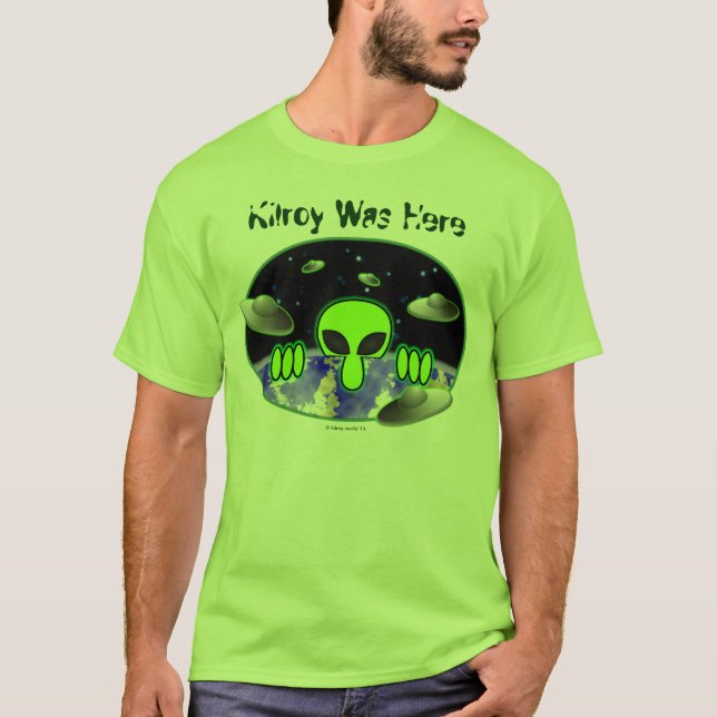 Alien Kilroy T-Shirt (Front)