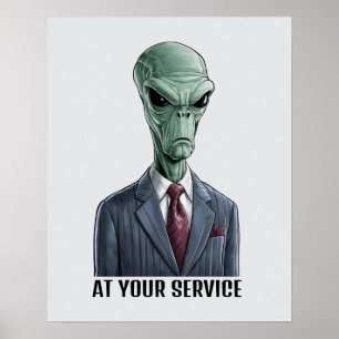Alien Leader Poster
