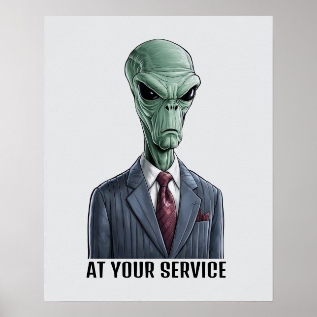 Alien Leader Poster (Front)