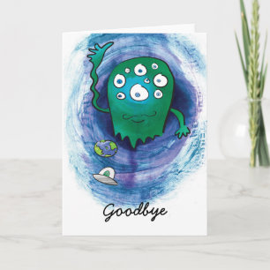 Alien Leaving Card