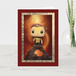 Alien Life at 60, 5" x 7" Folded Birthday Card