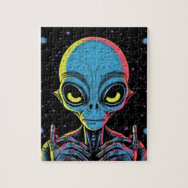 Alien Life Jigsaw Puzzle (Vertical)