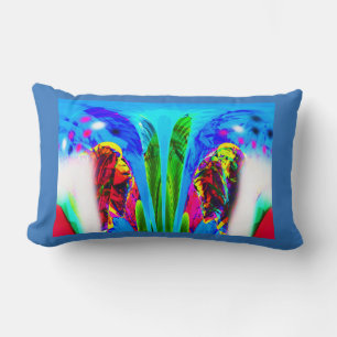 Alien lifeform lumbar pillow