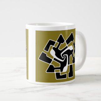 Alien Logo Tri-Arrow Giant Coffee Mug