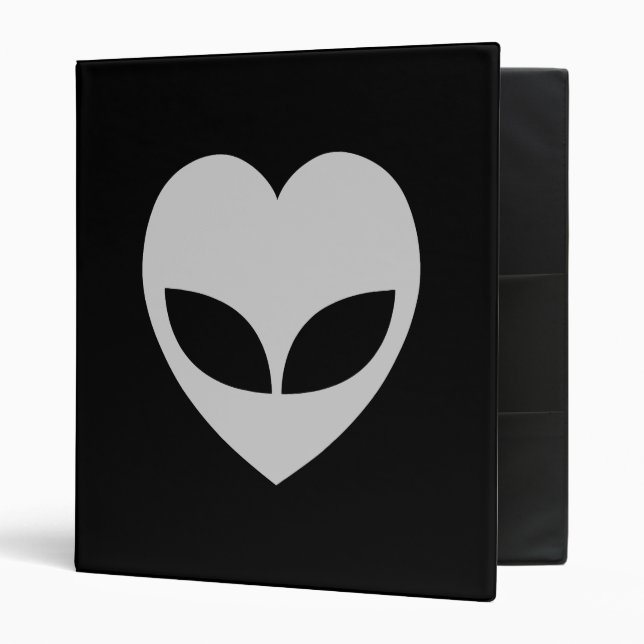Alien Love Heart Binder (Front/Inside)