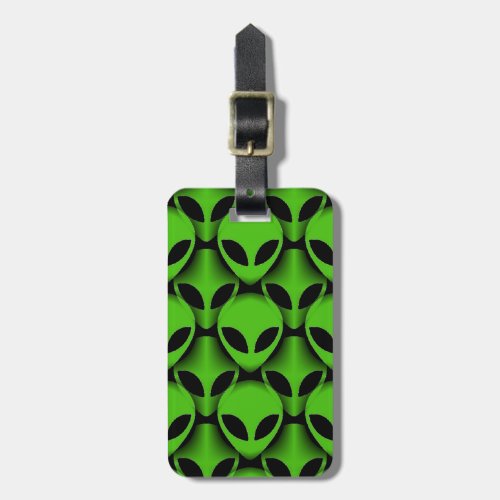 Alien Luggage Tag