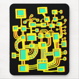 Alien Machine - Color Mouse Pad