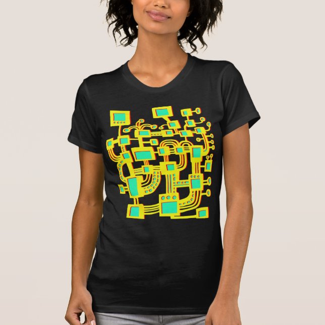 Alien Machine - Color T-Shirt (Front)