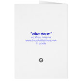 "Alien Mason" Cards (Back)