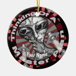 Alien Master Plan ornament