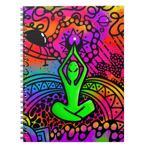 Alien Meditation Notebook