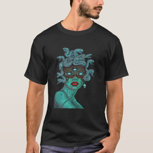Alien Medusa  Emek Artman Premium  T_Shirt