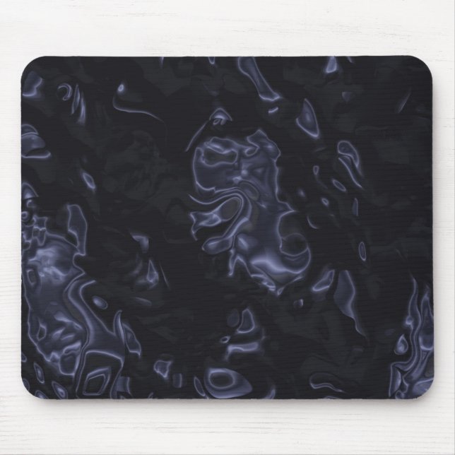 alien melted metal mouse pad (Front)