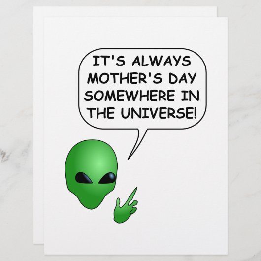 Alien Mother's Day (Front/Back)