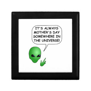 Alien Mother's Day Keepsake Box