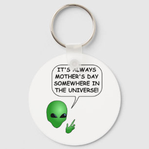 Alien Mother's Day Keychain