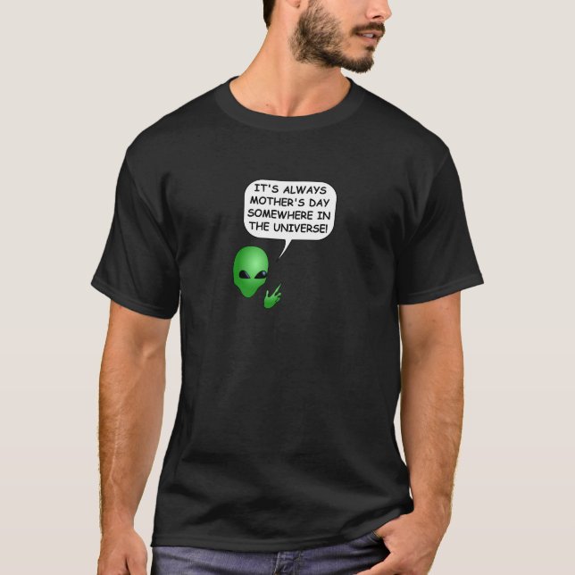 Alien Mother's Day T-Shirt (Front)