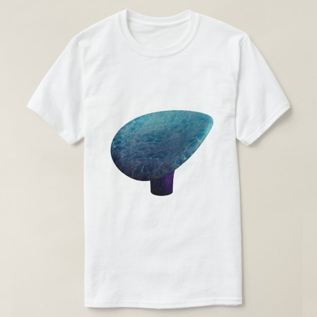 Alien Mushroom Bright T-Shirt (Design Front)
