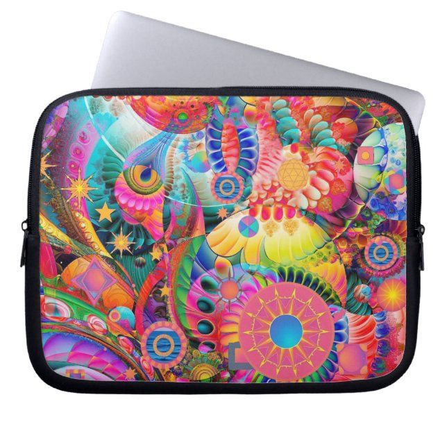 Alien Nature Laptop Sleeve (Front)