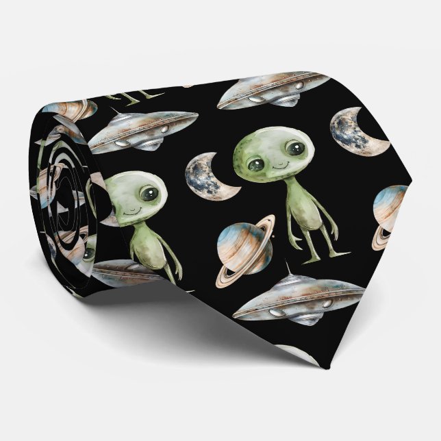 Alien  neck tie (Rolled)