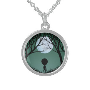 Alien Necklace E.T. Gifts Extraterrestrial Jewelry