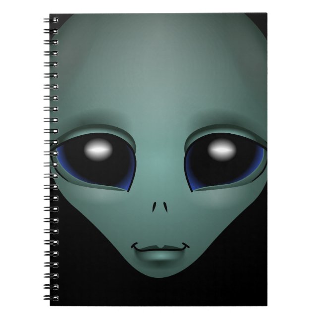 Alien Notebook ET Notebooks Journal Sketchpads (Front)