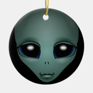 Alien Ornament Cute Alien Decoration Personalized