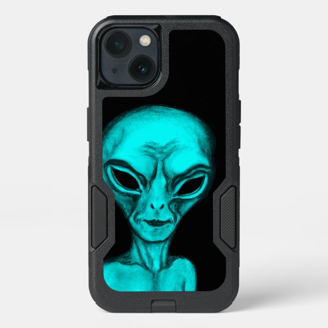 Alien Otterbox iPhone Case (Back)