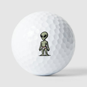 Alien Pants Golf Balls