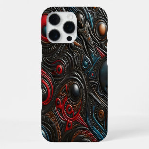 Alien Patterns Unveiling Cosmic Secrets iPhone 16 Pro Max Case