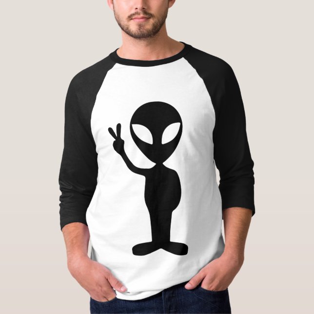 Alien Peace T-Shirt (Front)