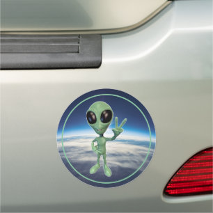 Alien - Peace V Sign