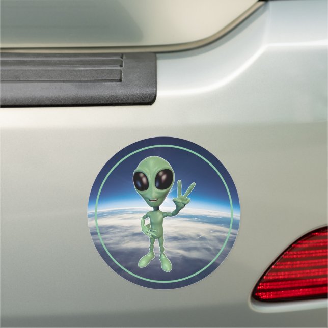 Alien - Peace V Sign (In Situ)