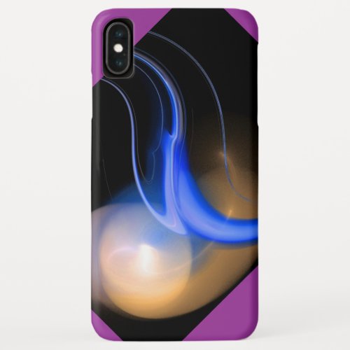 ALIEN PEARL black purple iPhone XS Max Case