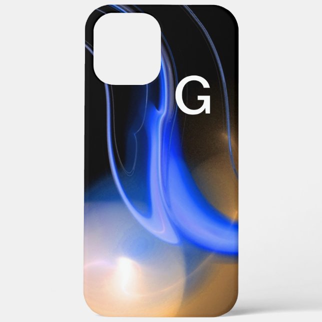 ALIEN PEARL monogram purple Case-Mate iPhone Case (Back)
