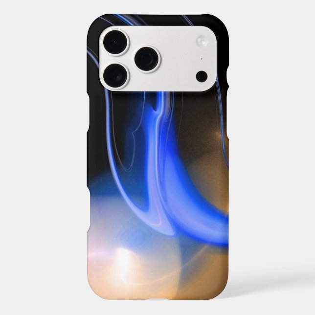 ALIEN PEARL monogram purple Iphone Case (Back)