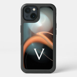 ALIEN PEARL MONOGRAM Salmon Grey iPhone 13 Case