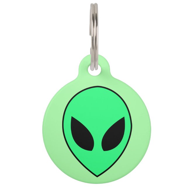 Alien Pet ID Tag (Front)
