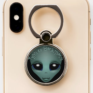 Alien Phone Holder & Stand Custom E.T. Phone Grips